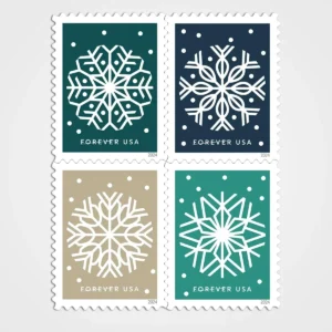 Winter Whimsy Stamps - Forever First Class Postage Stamps