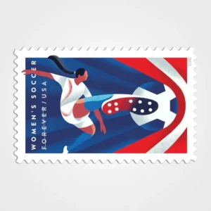 Women’s Soccer Stamps - Forever First Class Postage Stamps