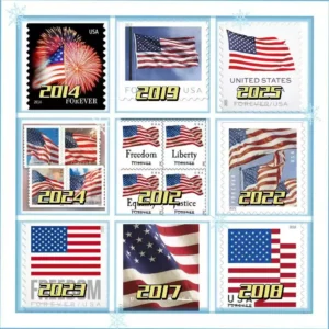 U.S. Flag  Stamps, Coil of 100--100 Rolls